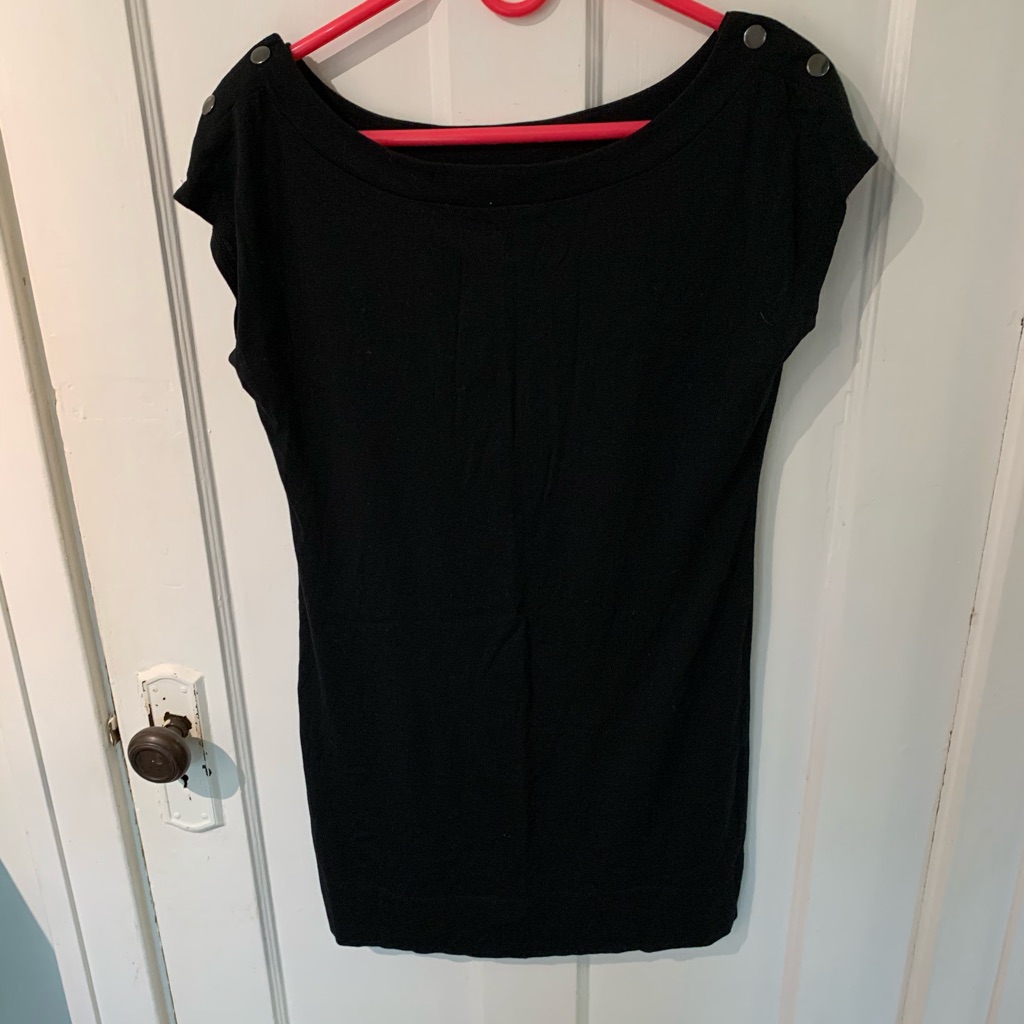 Express Basic Black Mini Dress
